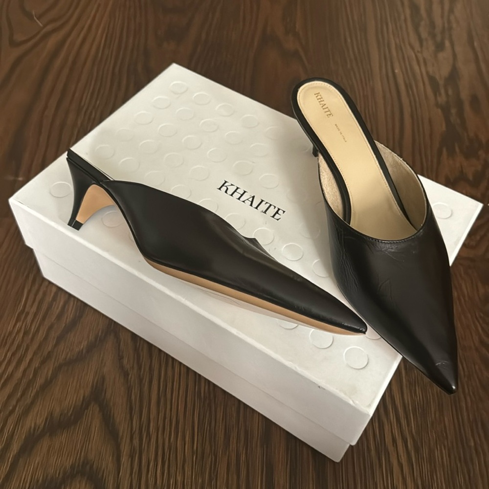 Khaite River 45 Leather Mules